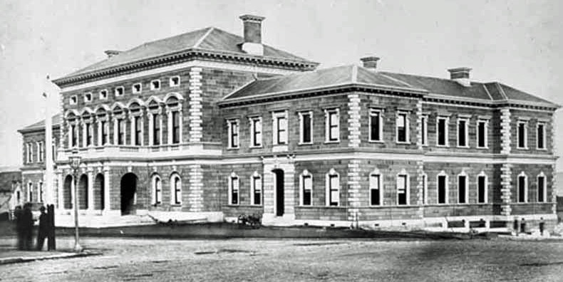 Hobart Town Hall 1870 TAHO