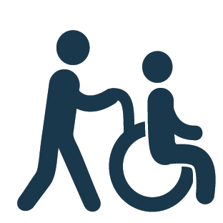 assisted disabled access icon